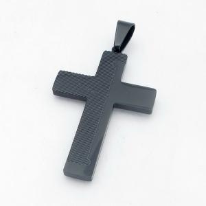 Stainless Steel Cross Pendant - KP118020-HR