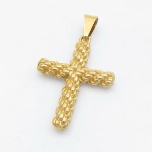 Stainless Steel Cross Pendant - KP118052-KD