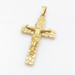 Stainless Steel Cross Pendant - KP118053-KD