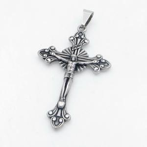 Stainless Steel Cross Pendant - KP118055-KD