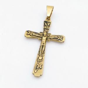 Stainless Steel Cross Pendant - KP118058-KD