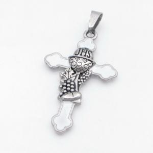 Stainless Steel Cross Pendant - KP118059-KD