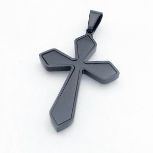 Stainless Steel Cross Pendant - KP118172-HR