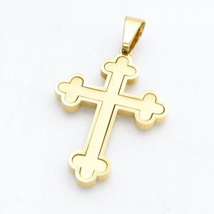 Stainless Steel Cross Pendant - KP118182-HR
