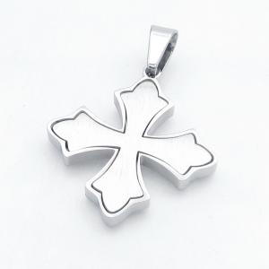 Stainless Steel Cross Pendant - KP118193-HR