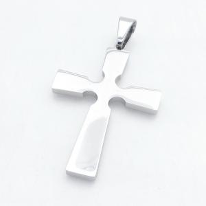 Stainless Steel Cross Pendant - KP118275-HR