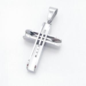 Stainless Steel Cross Pendant - KP118388-HR