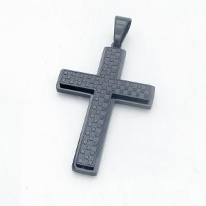 Stainless Steel Cross Pendant - KP118410-HR