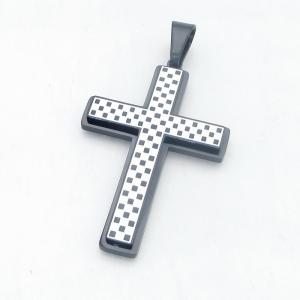 Stainless Steel Cross Pendant - KP118413-HR