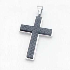 Stainless Steel Cross Pendant - KP118417-HR