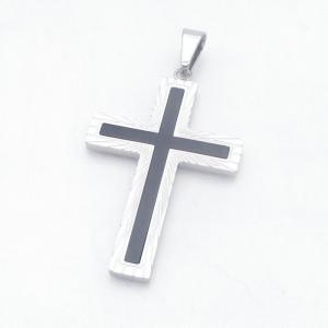 Stainless Steel Cross Pendant - KP118426-HR