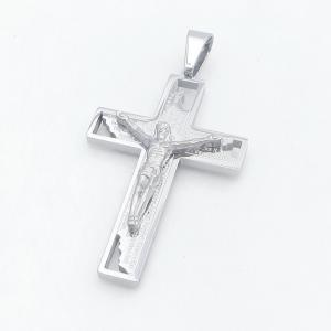 Stainless Steel Cross Pendant - KP118462-HR