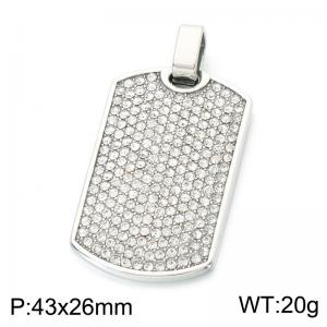 Stainless Steel Popular Pendant - KP118585-LU
