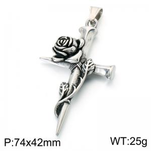 Stainless Steel Popular Pendant - KP118587-LU