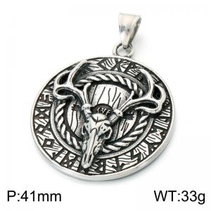 Stainless Steel Popular Pendant - KP118590-LU