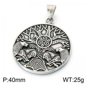Stainless Steel Popular Pendant - KP118603-LU