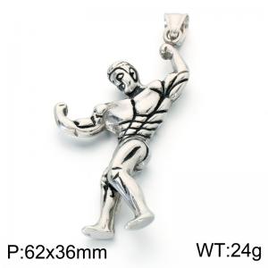 Stainless Steel Popular Pendant - KP118622-LU