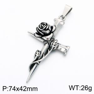 Stainless Steel Popular Pendant - KP118669-LU