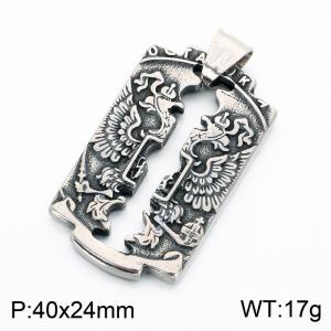 Stainless Steel Popular Pendant - KP118690-LU