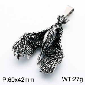 Stainless Steel Popular Pendant - KP118741-LU