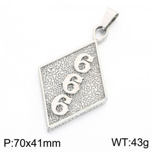 Stainless Steel Popular Pendant - KP118750-LU