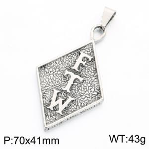 Stainless Steel Popular Pendant - KP118763-LU