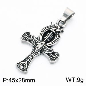 Stainless Steel Cross Pendant - KP118788-LU