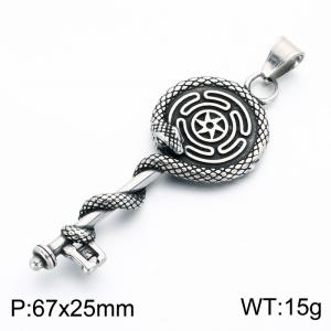 Stainless Steel Popular Pendant - KP118794-LU