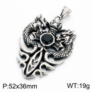 Stainless Steel Popular Pendant - KP118801-LU