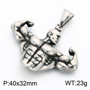 Stainless Steel Popular Pendant - KP118811-LU