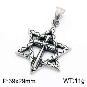 Stainless Steel Popular Pendant - KP118827-LU