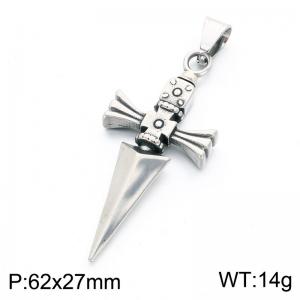 Stainless Steel Popular Pendant - KP118874-LU