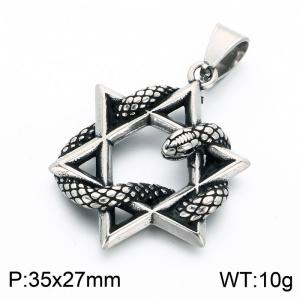 Stainless Steel Popular Pendant - KP118894-LU