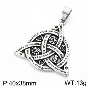Stainless Steel Popular Pendant - KP118917-LU