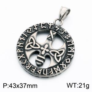 Stainless Steel Popular Pendant - KP118923-LU