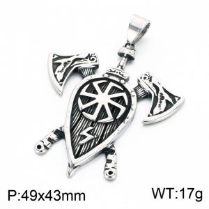 Stainless Steel Popular Pendant - KP118936-LU