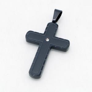 Stainless Steel Cross Pendant - KP119036-HR