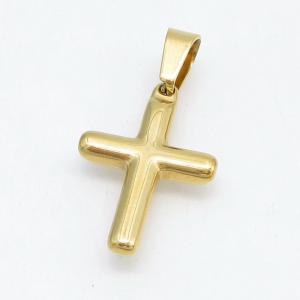 Stainless Steel Cross Pendant - KP119046-HR