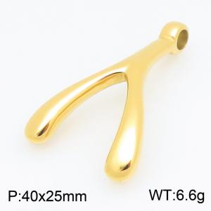 Stainless Steel Gold-plating Pendant - KP119050-TOM