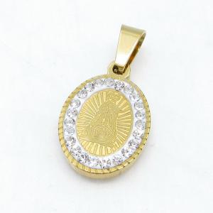 Stainless Steel Gold-plating Pendant - KP119163-HDJ