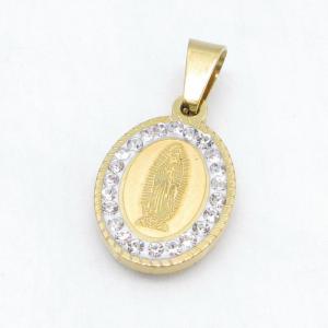 Stainless Steel Gold-plating Pendant - KP119171-HDJ