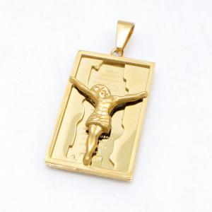 Stainless Steel Gold-plating Pendant - KP119214-ZY