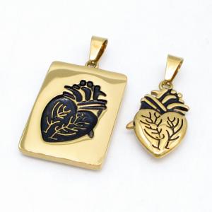 Stainless Steel Gold-plating Pendant - KP119216-ZY