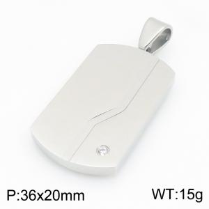 Stainless Steel Popular Pendant - KP119450-HR