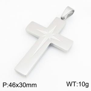Stainless Steel Cross Pendant - KP119470-HR