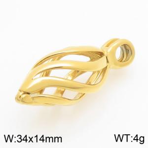 Stainless Steel Gold-plating Pendant - KP119650-GC