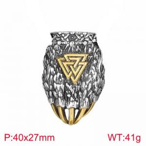 Stainless Steel Gold-plating Pendant - KP130622-TLX