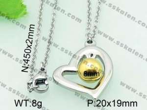 Stainless Steel Gold-plating Pendant  - KP42361-Z