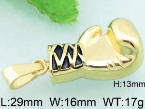 Stainless Steel Gold-plating Pendant - KP42764-THX