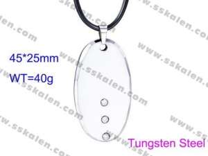 Tungsten Pendant - KP43090-W